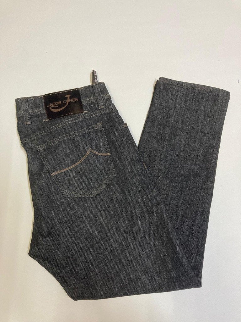 Jacob Cöhen Style J688 (BARD) jeans - 35 - Black patch, W36 - W38 (confectie 52/54), Zwart, Ophalen of Verzenden, Zo goed als nieuw