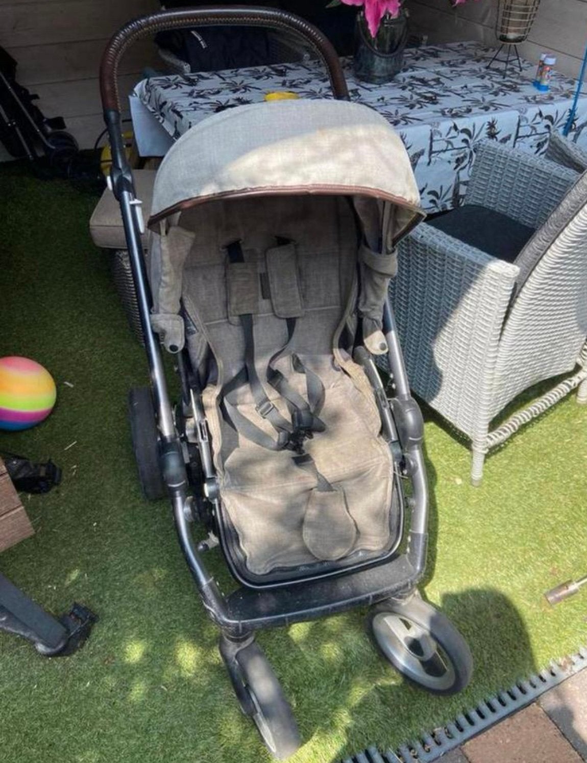 Kinderwagen Mutsy Evo, reiswieg,adapters,paraplu,voetenzak, Kinderen en Baby's, Ophalen, Zo goed als nieuw, Combiwagen, Mutsy