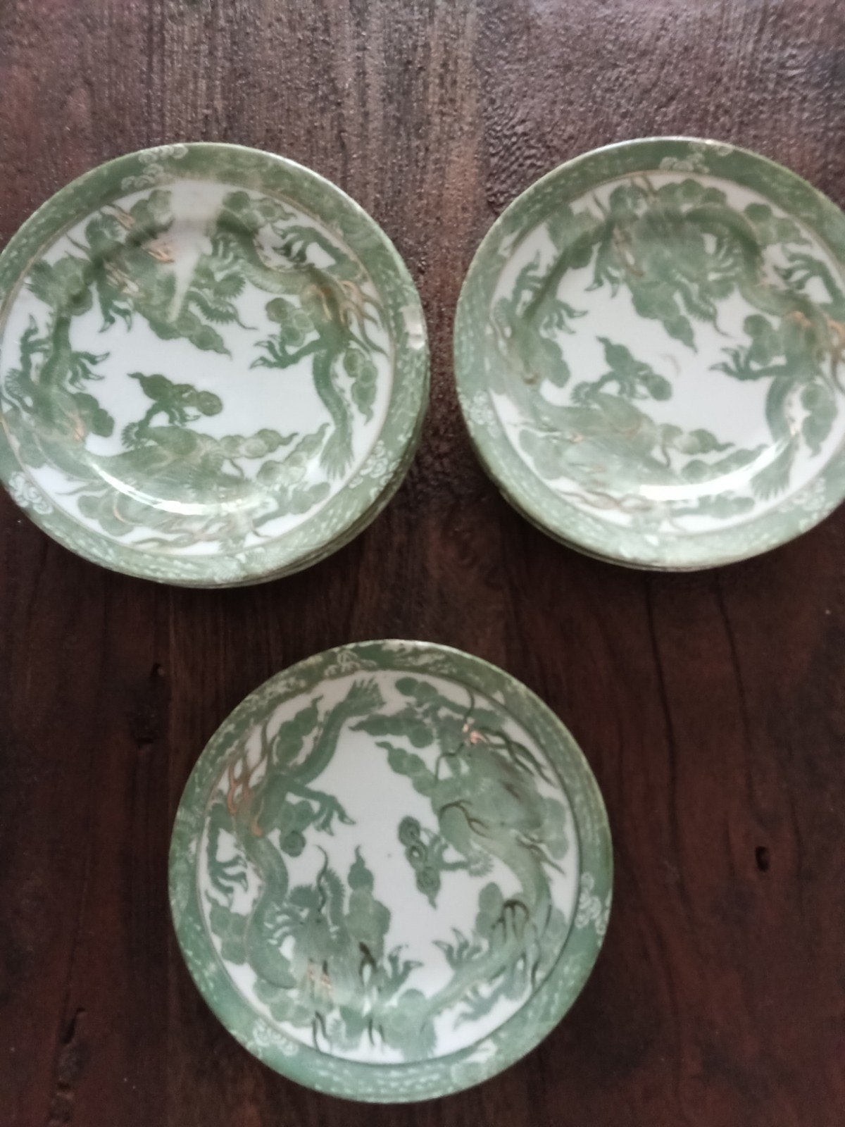 Vintage Japanse Draken Schoteltjes, Antiek en Kunst, Ophalen of Verzenden
