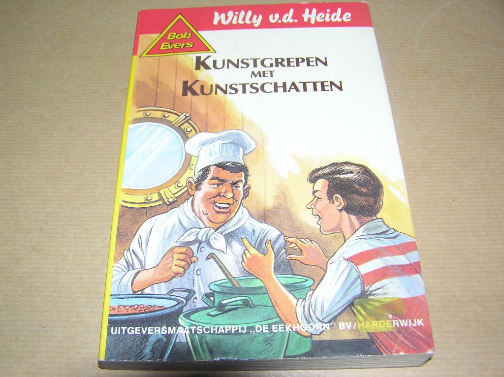 Kunstgrepen met Kunstschatten - Willy van der Heide, Gelezen, Ophalen of Verzenden, Willy van der Heide, Fictie