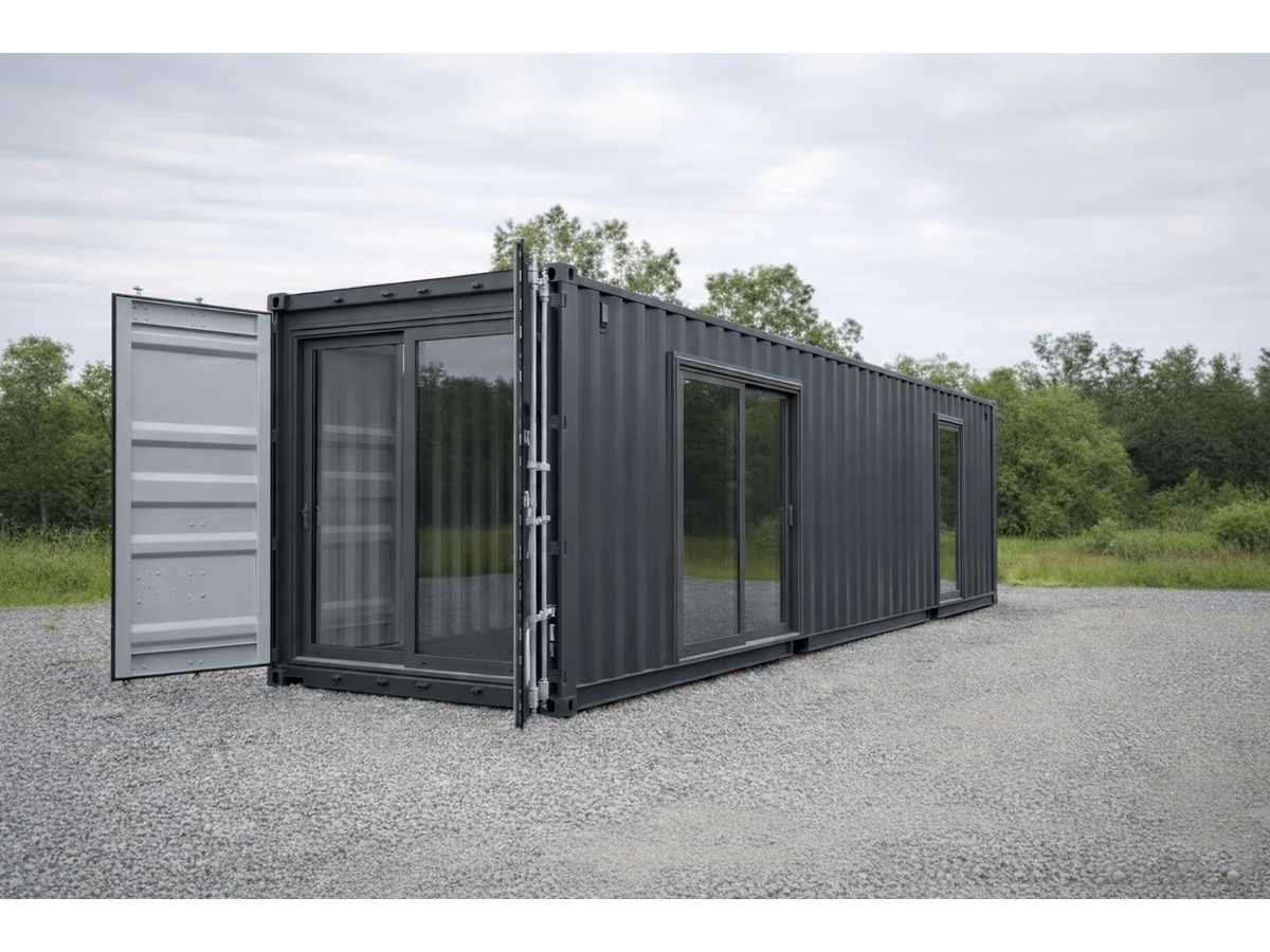 2026 - Adacon - 40FT - Tiny house - 1200cm x 244cm (ongebrui