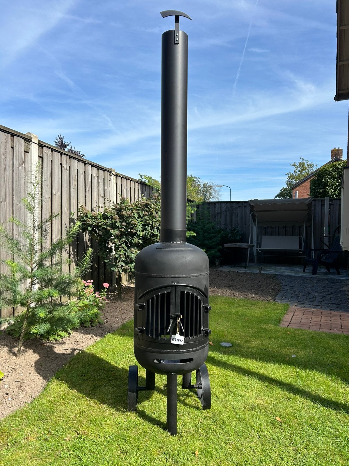 Te koop robuuste buitenhaard houtkachel veranda overkapping, Ophalen, Amer 2 7333lp apeldoorn, Hademohaarden@outlouk.com, Vloer