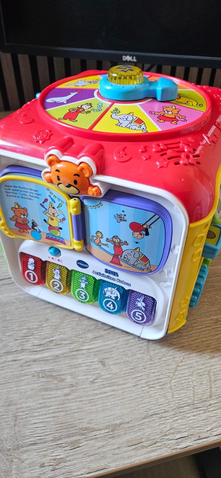 VTech Baby Activiteiten Kubus - Interactief Speelgoed, Ophalen, Zo goed als nieuw, Overige typen, Met geluid