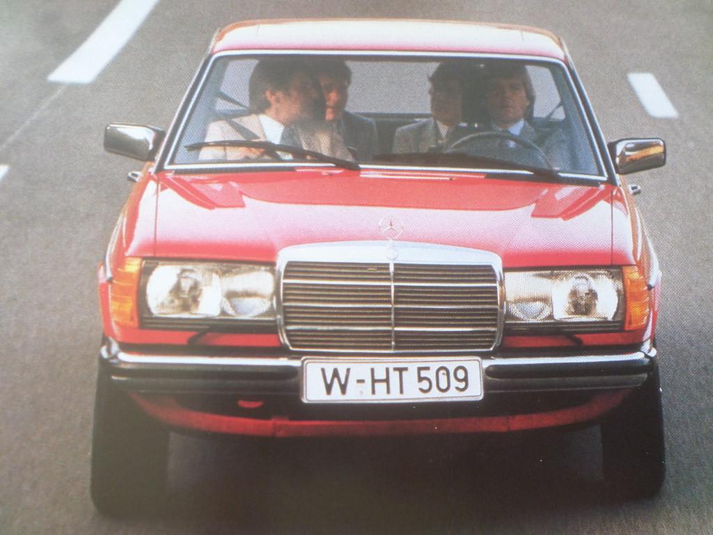 Mercedes 200 230E 250 280E 1983 Brochure, Ophalen of Verzenden, Zo goed als nieuw, Mercedes