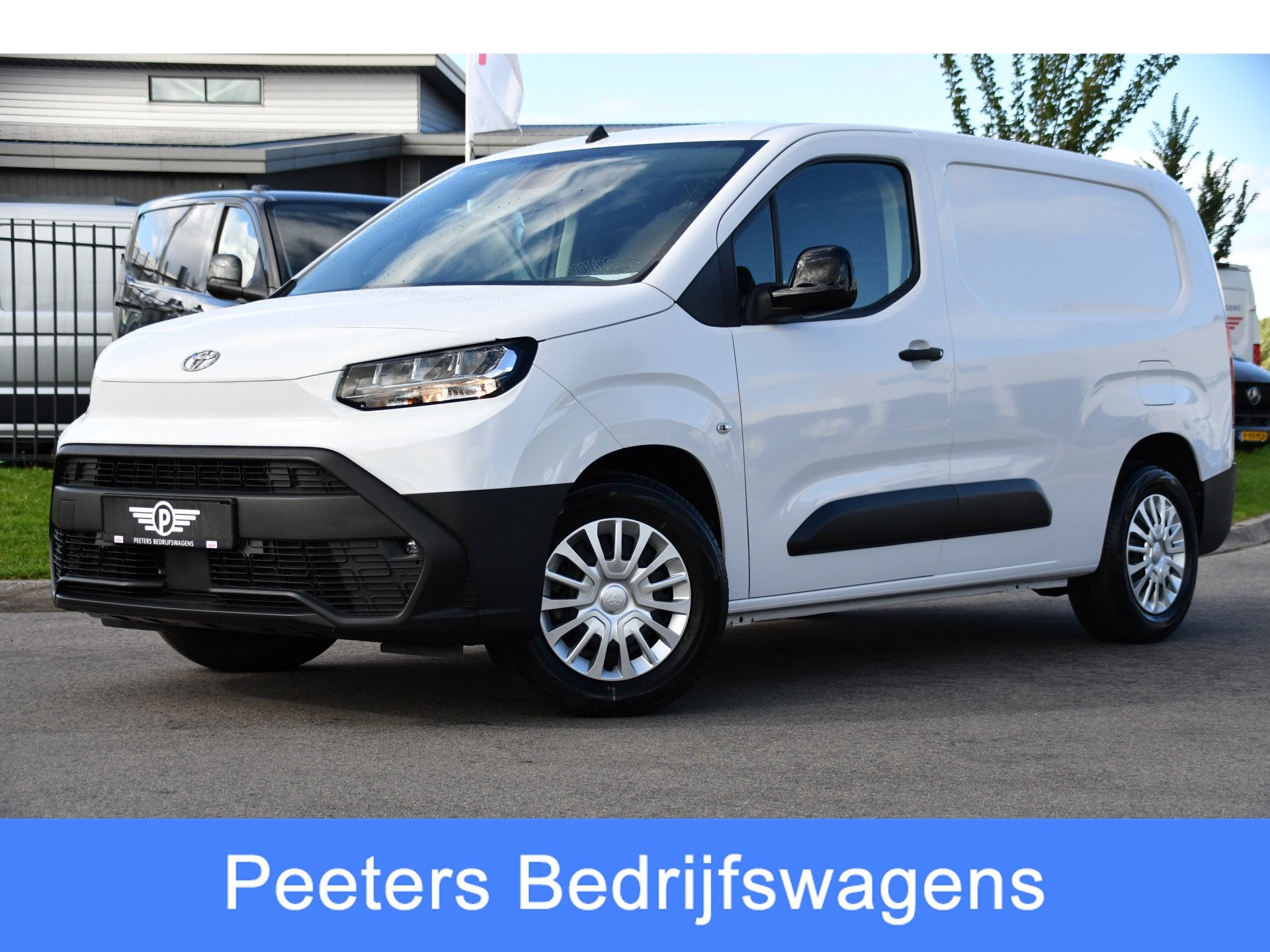 Toyota PROACE CITY Electric Professional 50 kWh Virtual, Cam, Stof, Gebruikt, Verwarmde buitenspiegels, Wit
