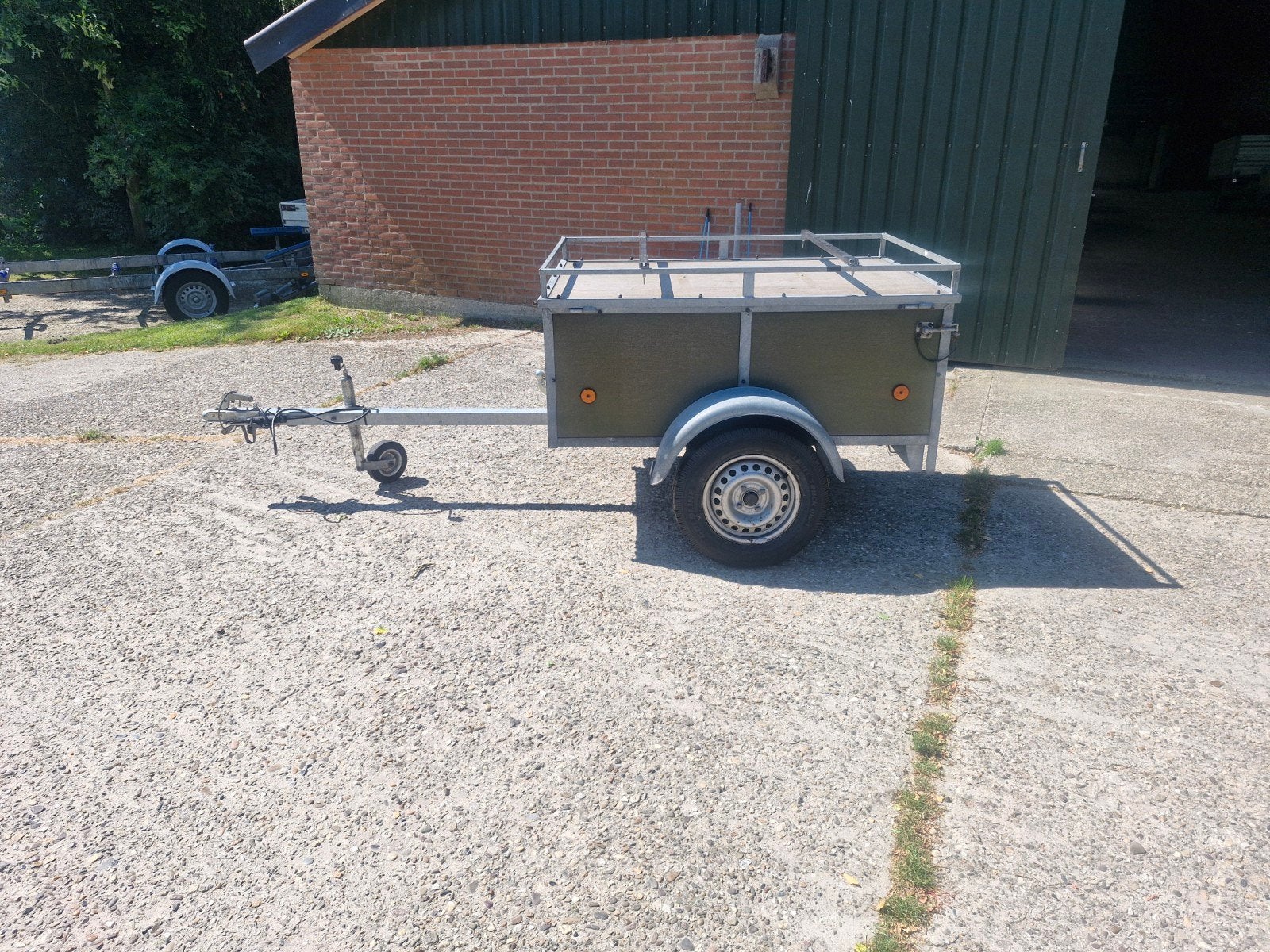 Nette bagagewagen ongeremd 750kg, Ophalen, -, -, Zo goed als nieuw
