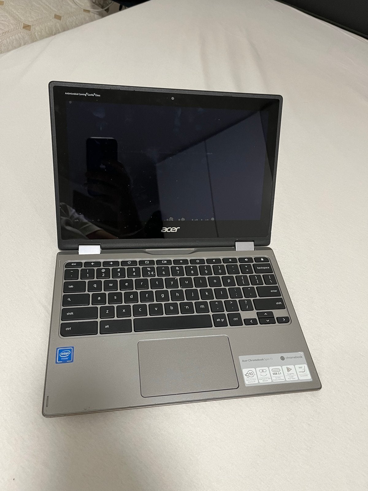 Acer Chromebook - Perfect voor school of werk, Qwerty, Touchscreen, Ophalen of Verzenden, 32 GB of minder