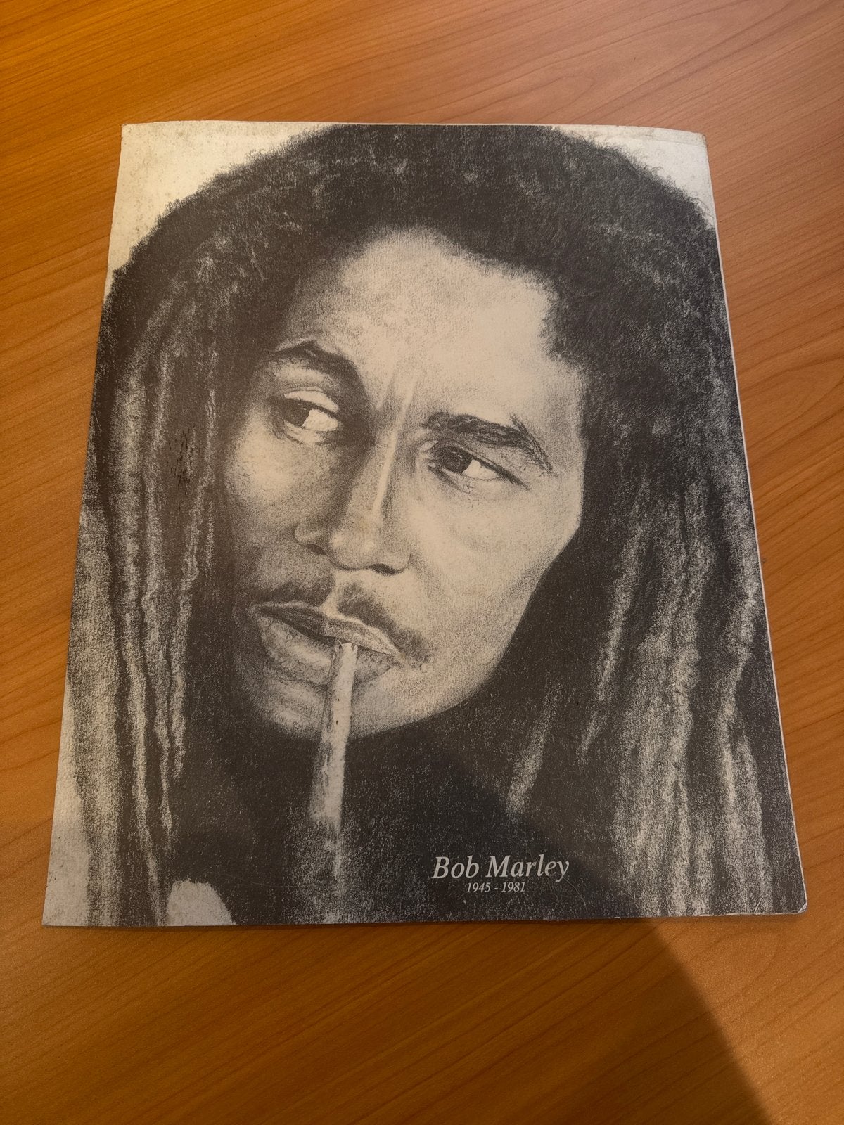 Bob Marley tekening/print - Reggae legende, Verzenden, Tekening, Potloodtekening