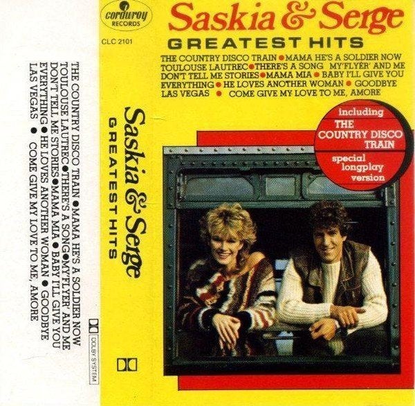 Saskia & Serge – Greatest Hits Cassette, 1 bandje, Ophalen of Verzenden, Origineel, Pop