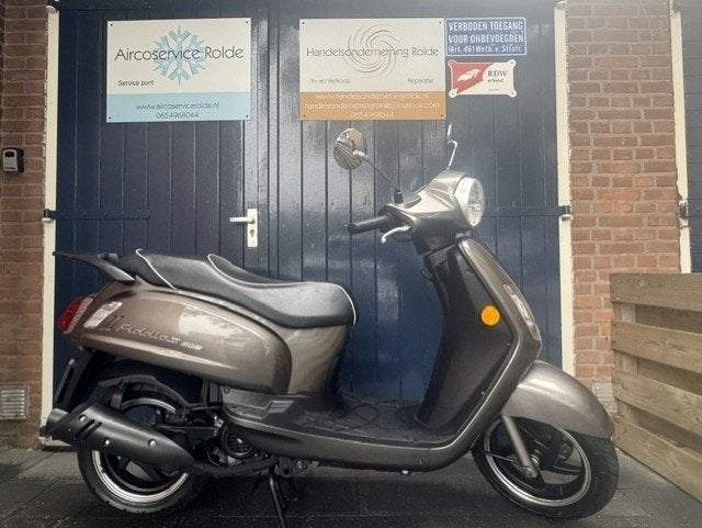 Sym Fiddle 2 --Bromscooter-- 45km/h--Zo Goed Als Nieuw--, Ophalen, ., Maximaal 45 km/u, Zo goed als nieuw