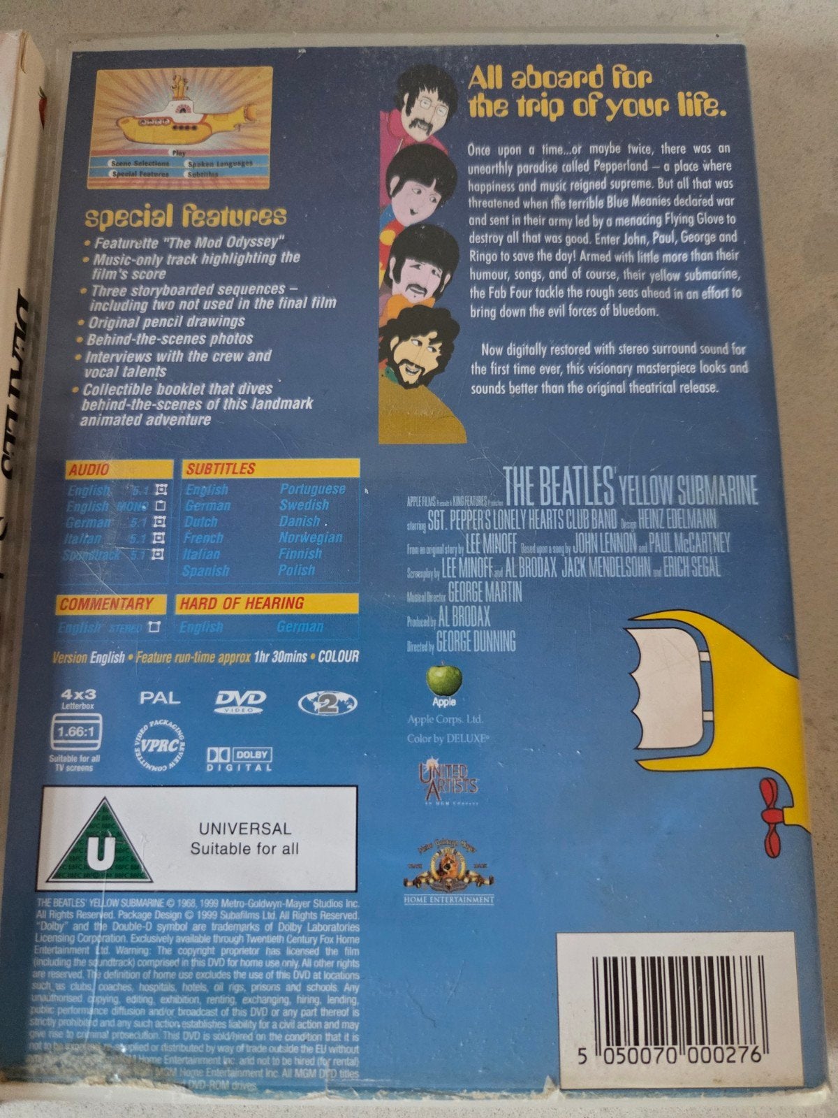 The Beatles - The Complete Story + Yellow Submarine, Alle leeftijden, Ophalen of Verzenden, Zo goed als nieuw