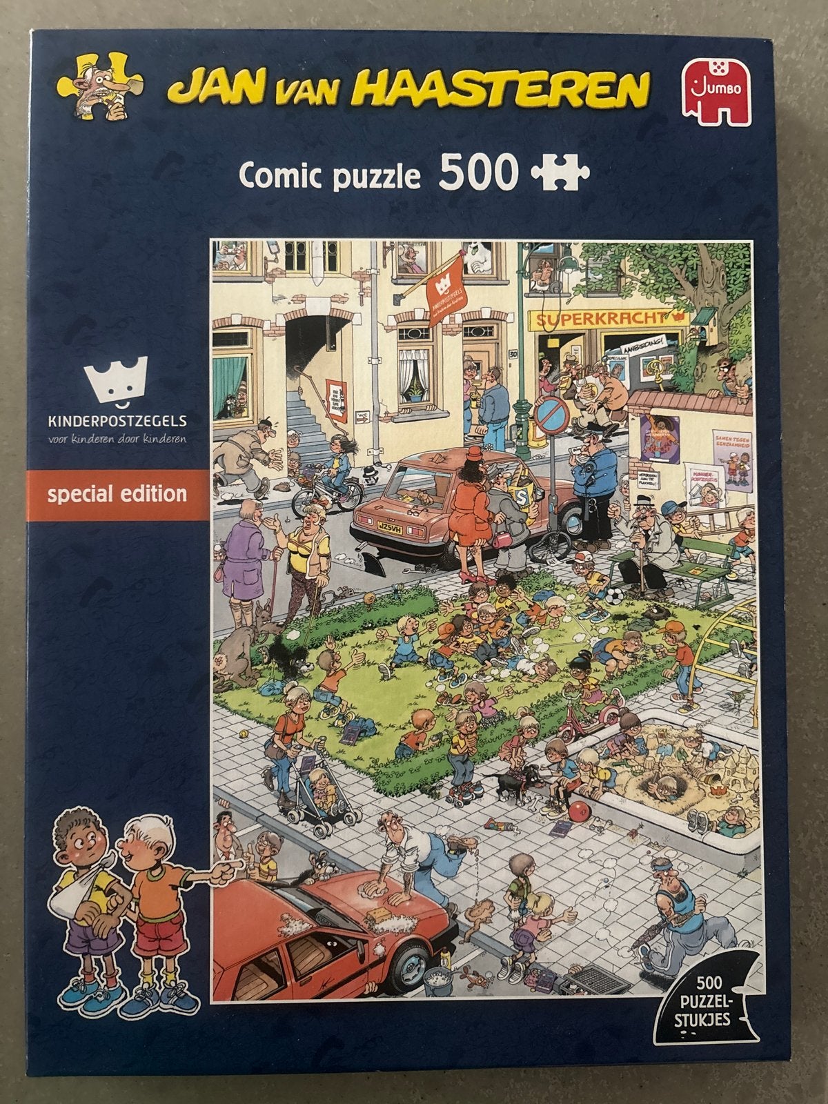Jan van Haasteren Comic Puzzel 500 stukjes - Special Edition, Hobby en Vrije tijd, Ophalen of Verzenden, Minder dan 500 stukjes