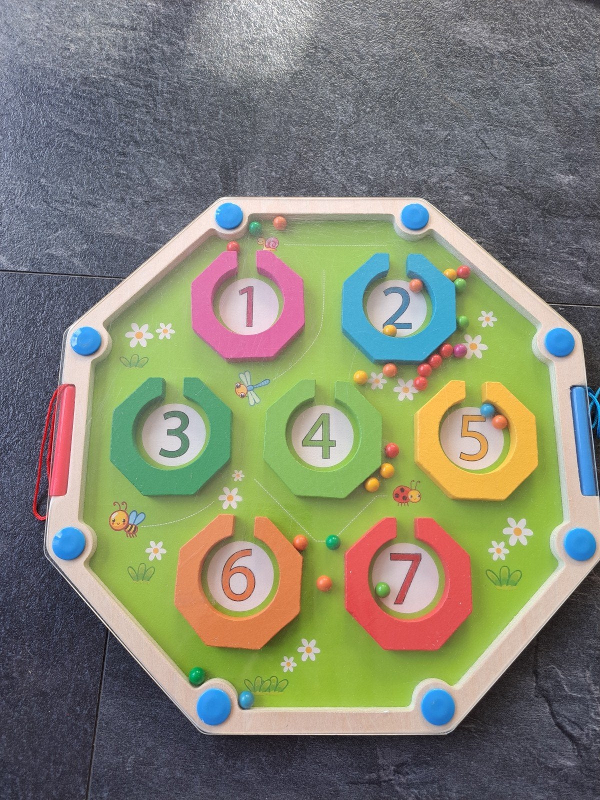 Playtive Houten Kralendoolhof met Nummers, Ophalen of Verzenden, Gebruikt, Ontdekken