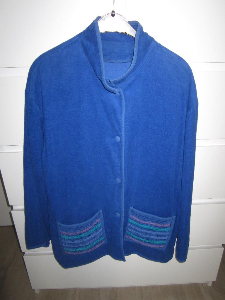 Unica fashion Finland jasje maat L ( Keskusta Assen ), Ophalen of Verzenden, Gedragen, Maat 42/44 (L), Blauw