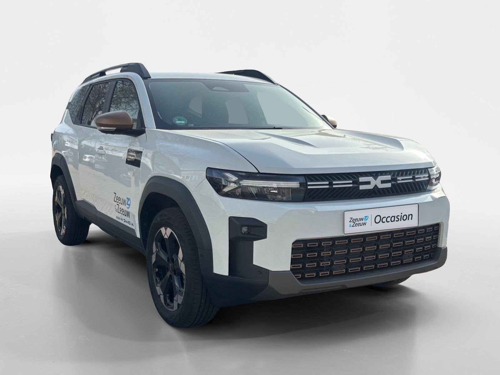 Dacia Bigster 1.8 Hybrid 155 Extreme | Demo | Trekhaak | Cam, Auto's, Dacia, Wit, Origineel Nederlands, 1000 kg, SUV of Terreinwagen