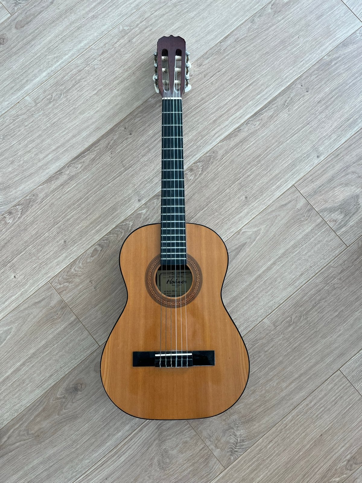 Hohner HC 02 Klassieke Gitaar met Rockbag Hoes, Ophalen, Gebruikt, Klassieke of Spaanse gitaar, Met koffer