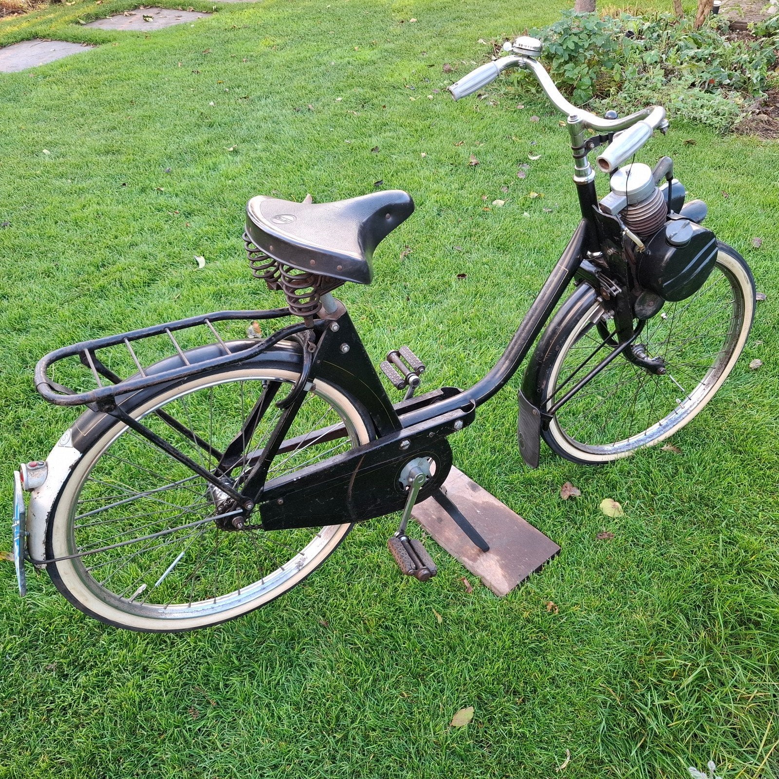 Solex koffertje ca.1954 origineel en loopt, Ophalen, Gebruikt, 2200 (Koffertje), Maximaal 25 km/u
