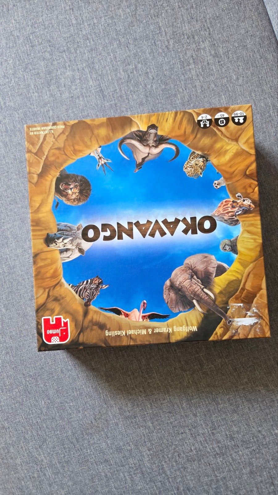 Okavango Bordspel - Avontuurlijk familiespel, Drie of vier spelers, Ophalen of Verzenden, Gebruikt, Jumbo
