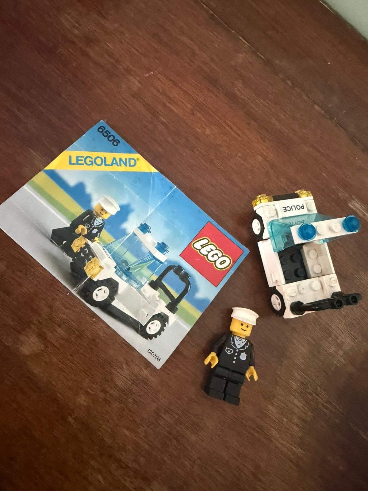 LEGO 6506 precinct cruiser uit 1989, Ophalen of Verzenden, Zo goed als nieuw