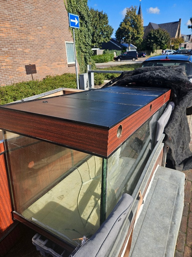 Gratis aquarium, Ophalen, Gebruikt, Leeg aquarium