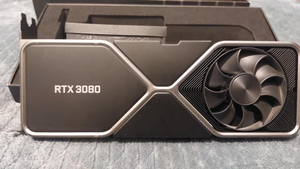 NVIDIA RTX 3080 Founders Edition 10GB – In nieuwstaat, Computers en Software, Videokaarten, Zo goed als nieuw, Nvidia, PCI-Express 4.0
