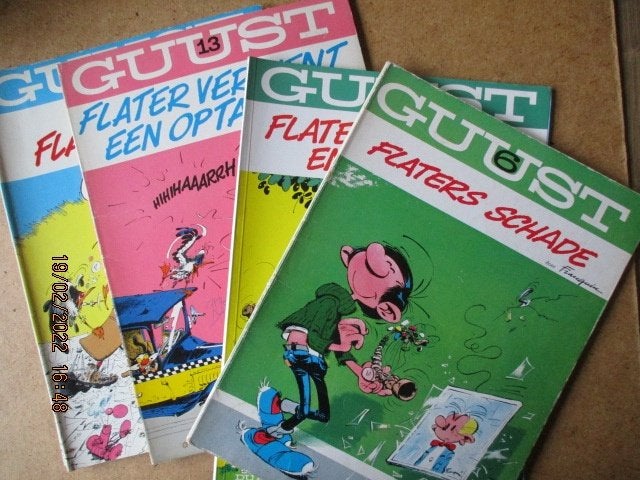adv5715 guust, Eén stripboek, Ophalen, Gelezen
