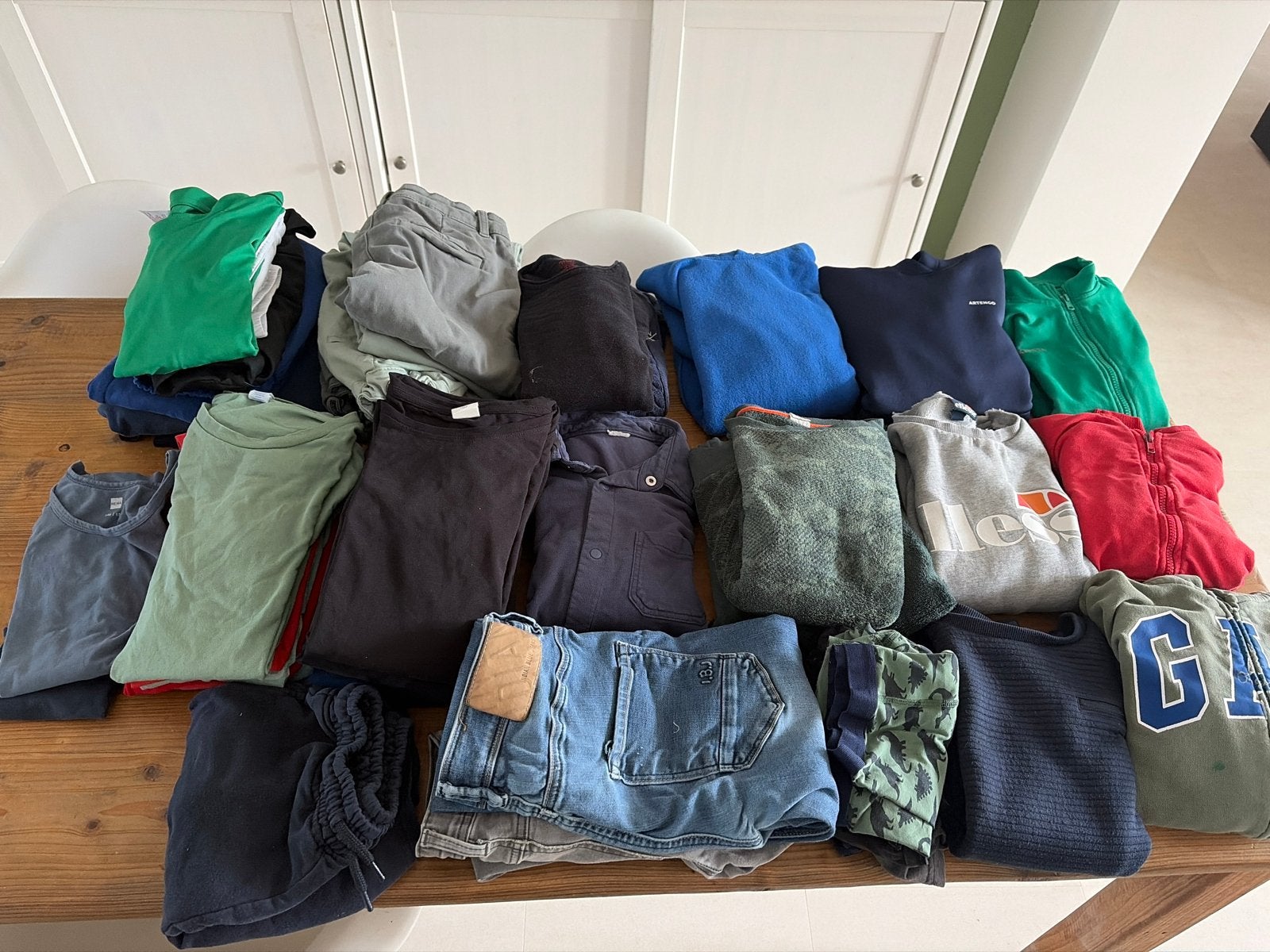 Gratis: Grote kledingbundel jongens kleding maat 146/152, Ophalen of Verzenden, Gebruikt, Maat 152