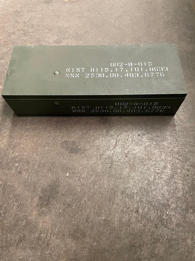 Munitiekist - Leger Groen Houten Kistje, Verzamelen, Militaria | Algemeen, Kist of Geocache, Overige gebieden, ., Ophalen of Verzenden