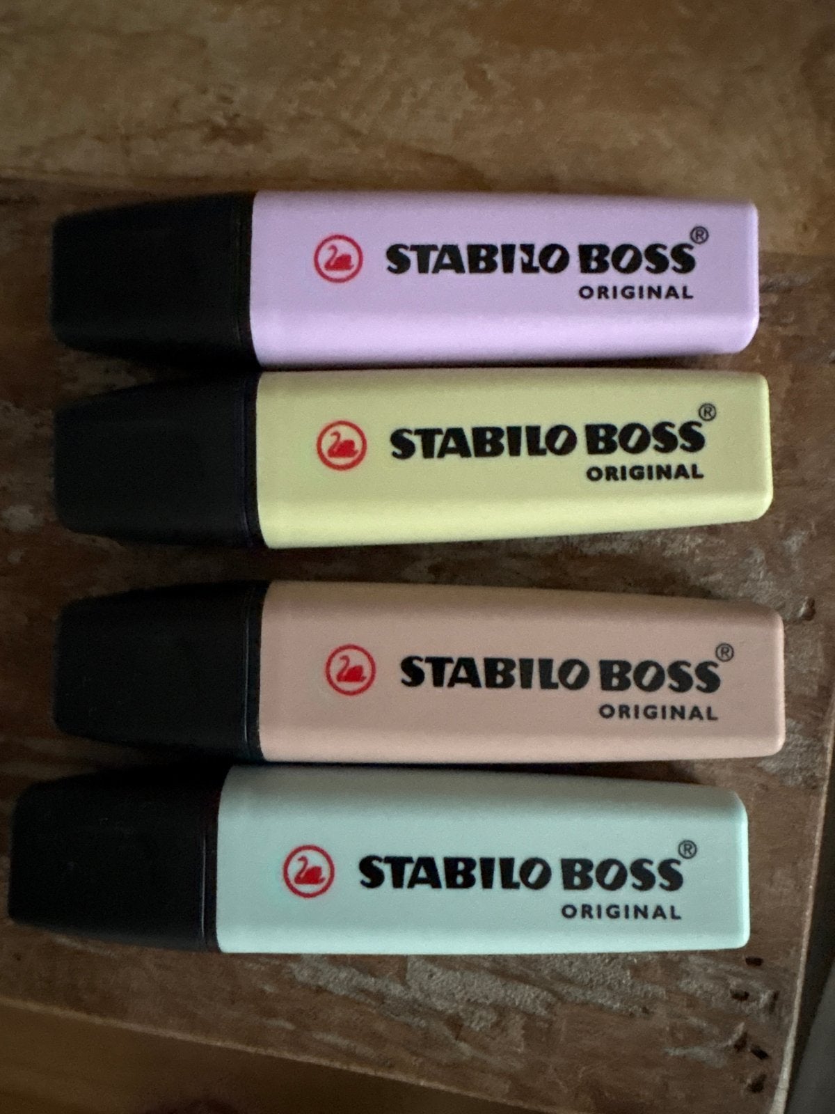 Stabilo markeerstiften pastel - Nog helemaal vol, Ophalen, Zo goed als nieuw