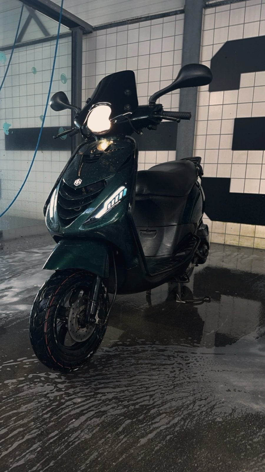 Piaggio Zip Scooter - Groen, Goede Staat, Ophalen, Gebruikt, Maximaal 45 km/u, Zip
