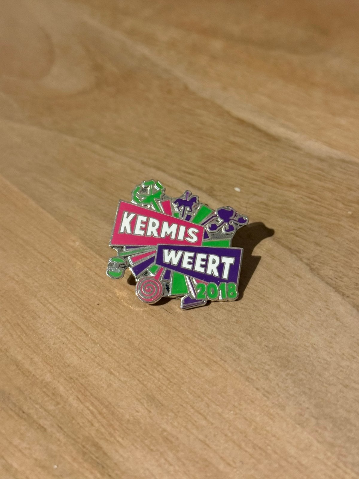 Kermis weert 2018 pin, Ophalen of Verzenden, Zo goed als nieuw