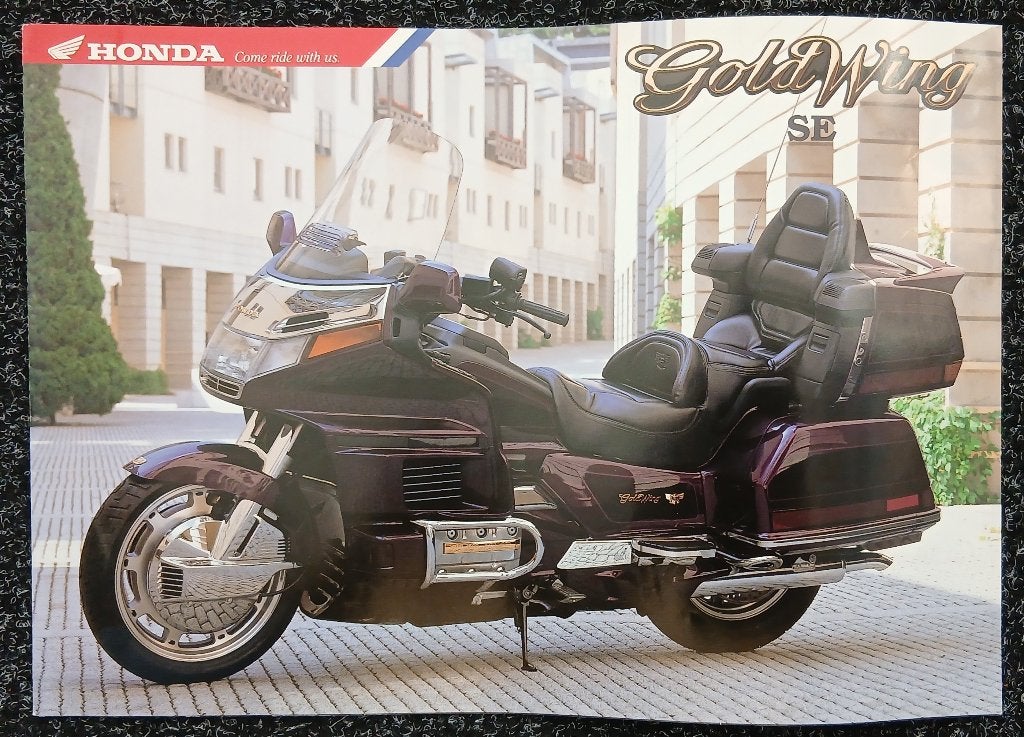 Honda GL1500SE Goldwing, Folder Brochure jaar onbekend (NL), Ophalen, Gelezen, Honda