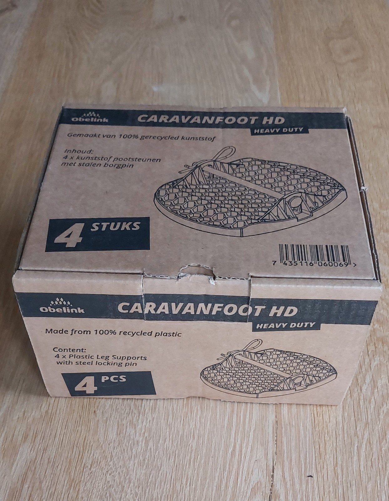 Caravanfoot universeel, Ophalen, Nieuw