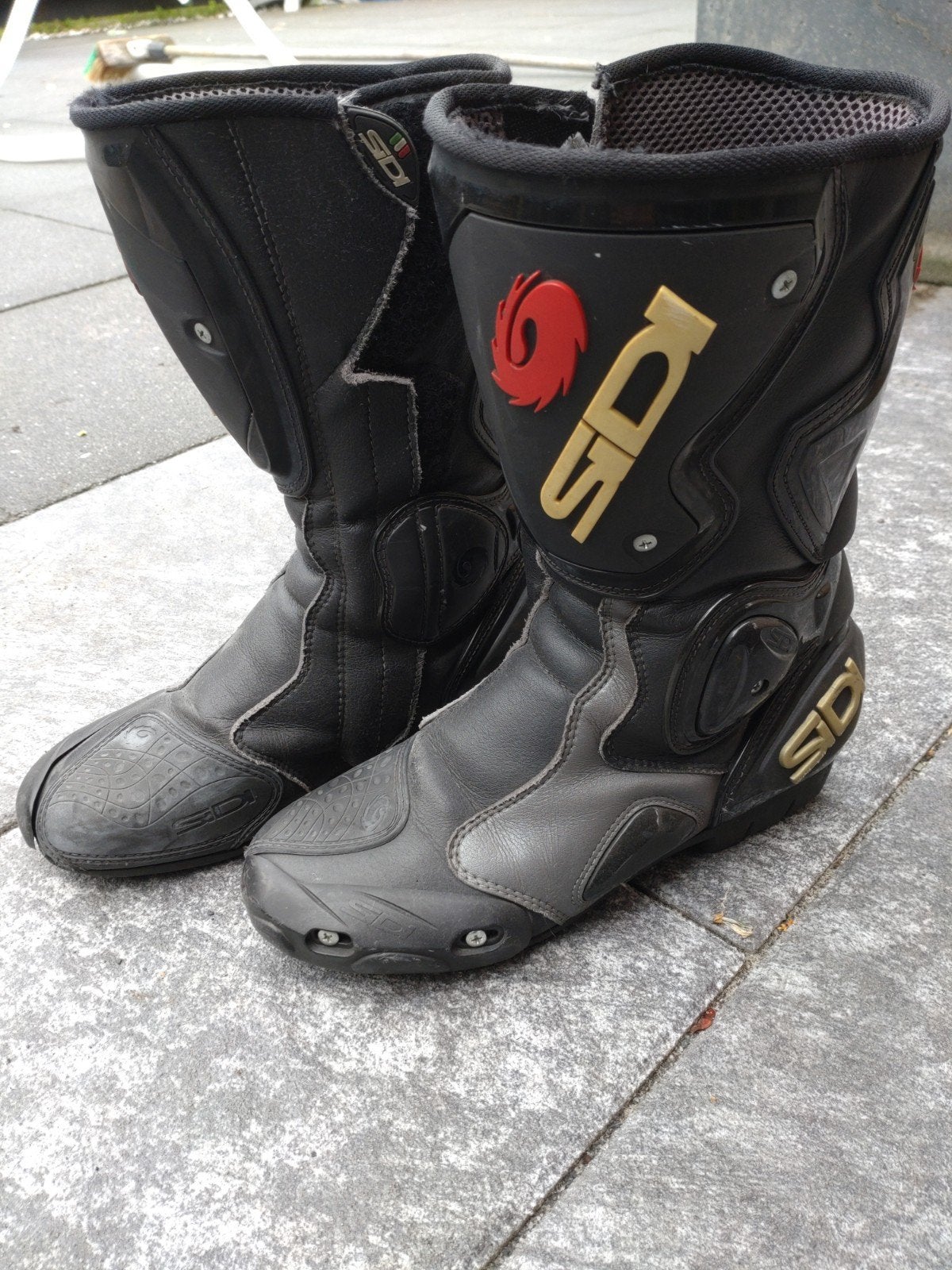 Sidi motorlaarzen maat 40, Motoren, Kleding | Motorkleding, Heren, Ophalen of Verzenden, Laarzen, Tweedehands