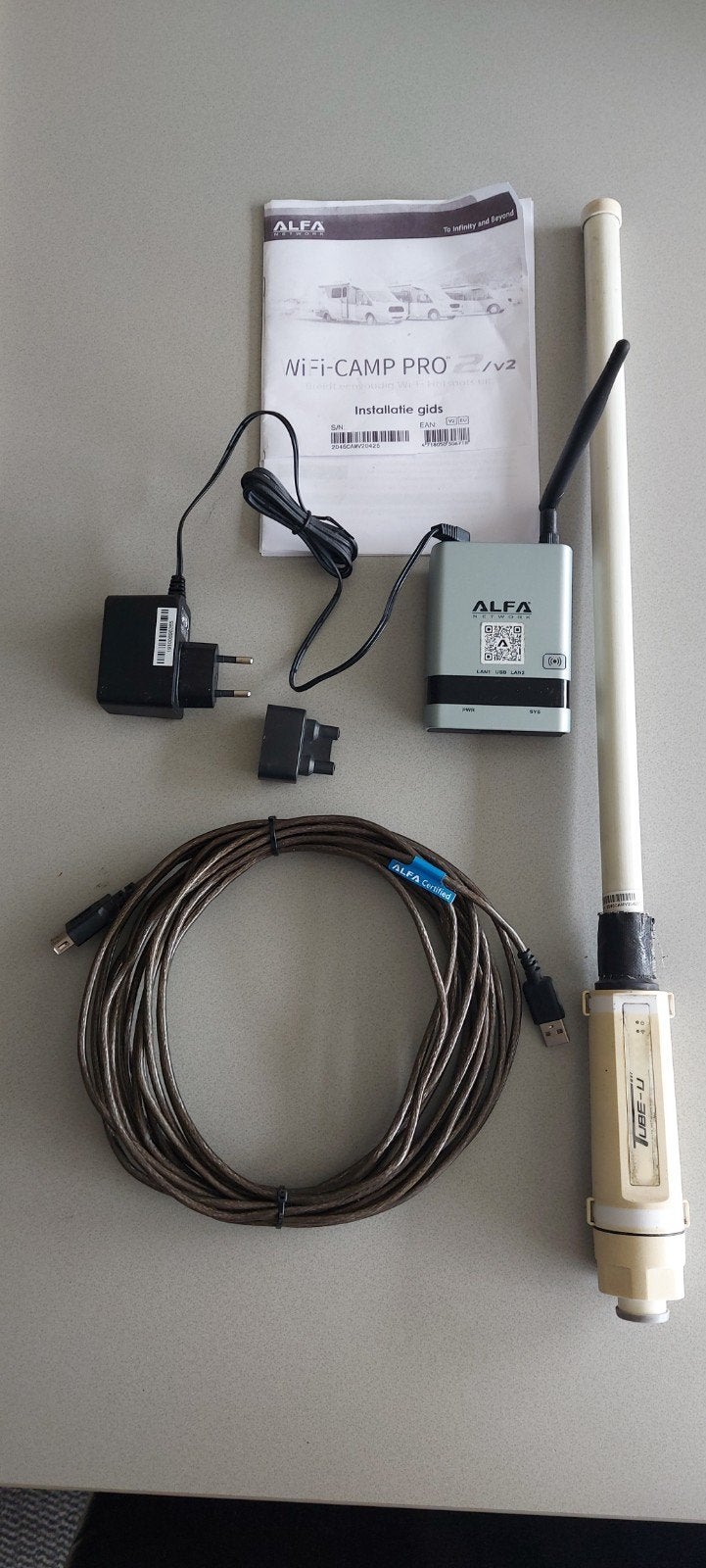 Alfa WiFi-Camp Pro2V2, Ophalen of Verzenden