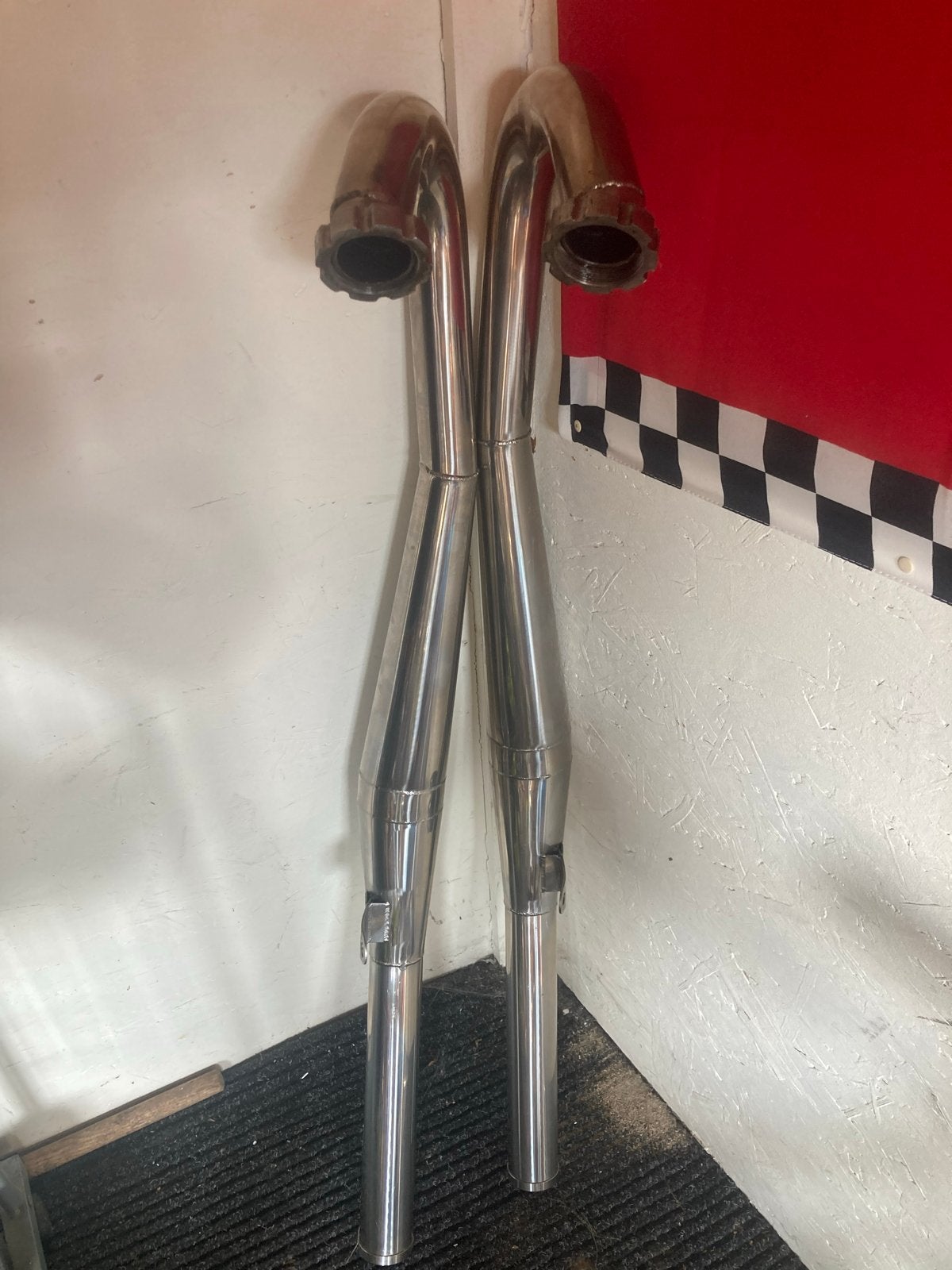 expansie uitlaten suzuki 250 GT, Ophalen of Verzenden, Gebruikt