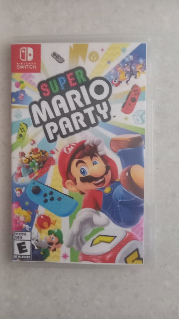 Nintendo switch Mario Maker 2 en super Mario party, Ophalen, Overige genres, Eén computer, Zo goed als nieuw