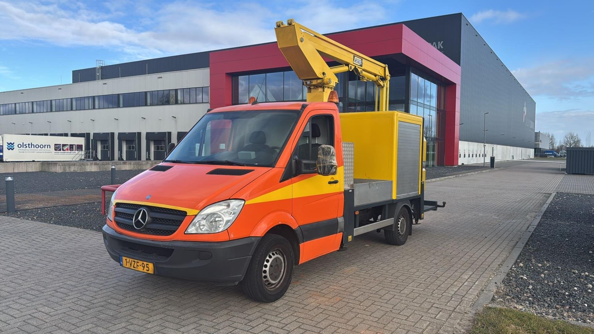 Mercedes-Benz Sprinter 313 2.2 CDI 366 HOOGWERKER 266.000 NA, Auto's, 13 km/l, Achterwielaandrijving, Gebruikt, 4 cilinders