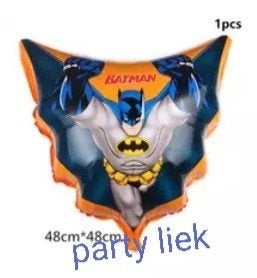 batman ballonnen set nr B37, Ophalen of Verzenden, Nieuw, Versiering, Verjaardag
