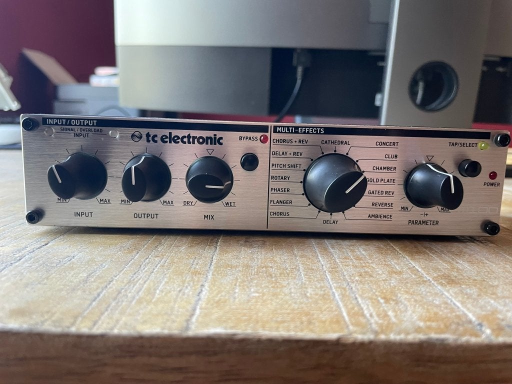 TC Electronic M100 multi fx processor, Ophalen of Verzenden, Zo goed als nieuw, Delay of Echo