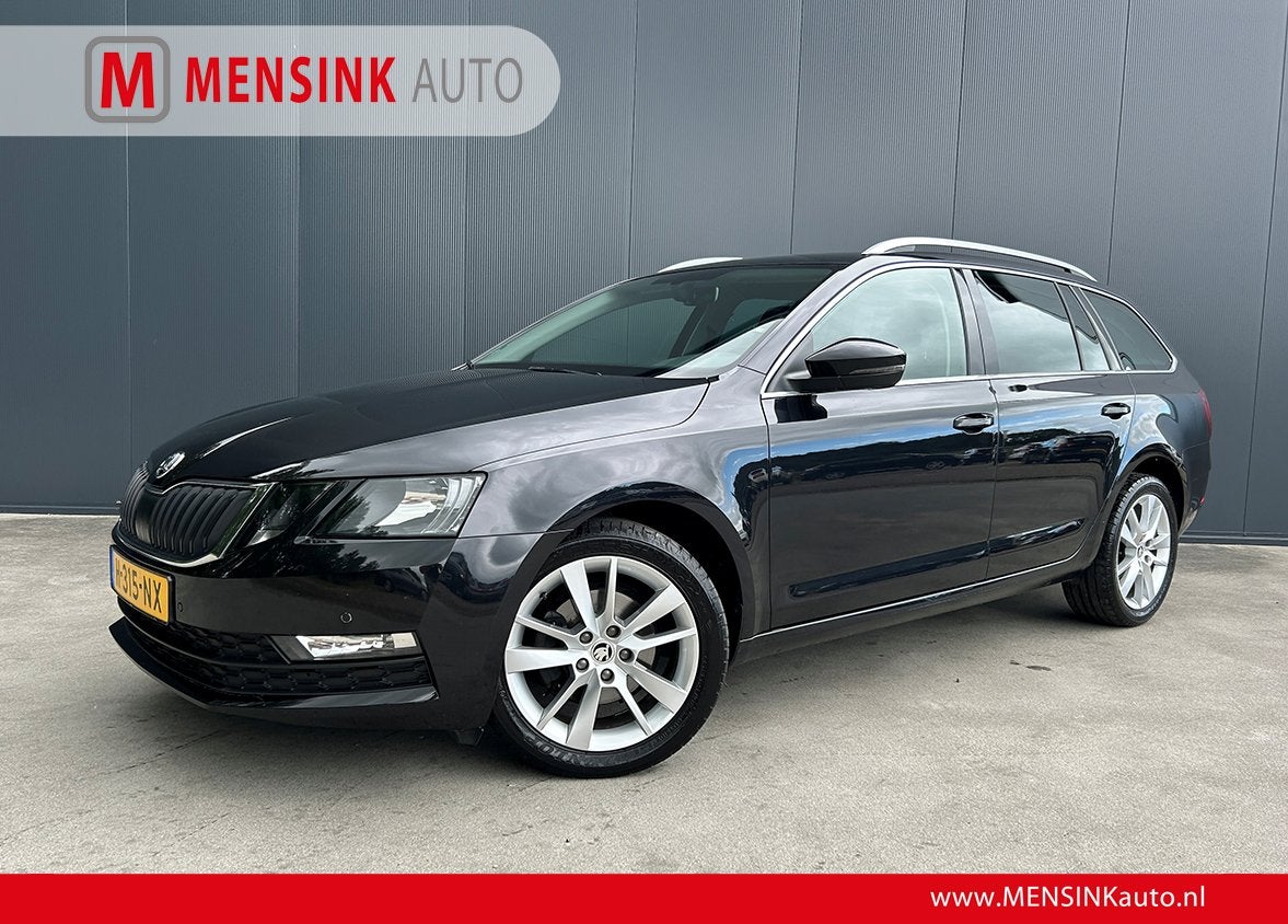 Skoda Octavia Combi 1.0 TSI Greentech Business Edition NAVI, Voorwielaandrijving, Gebruikt, Euro 6, Zwart