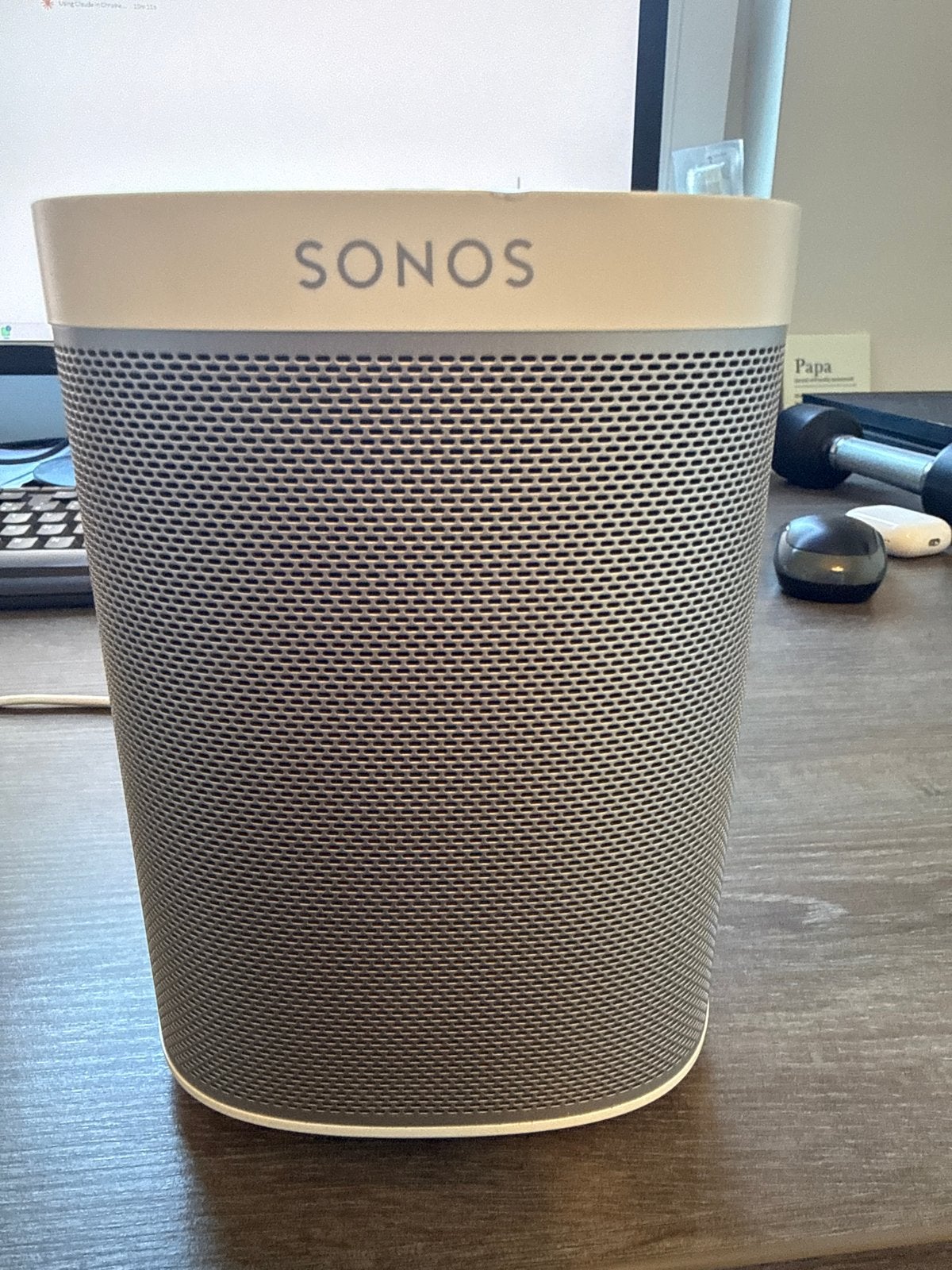 Sonos Play:1 Slimme Speaker - Wit/Grijs