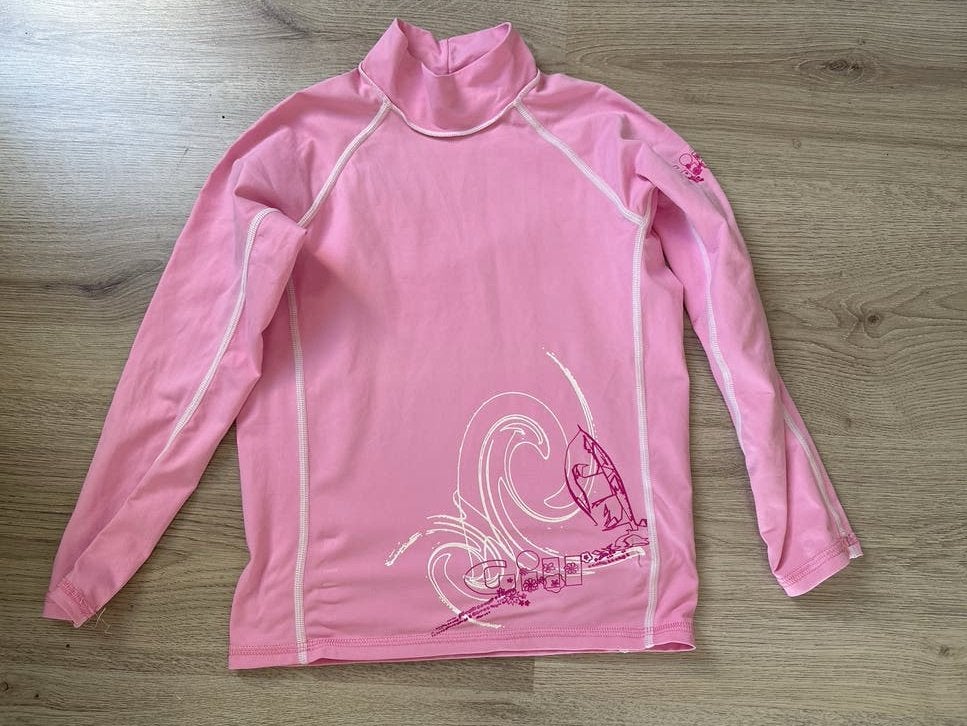 Roze UV-shirt, Kinderen en Baby's, Gebruikt, Maat 104, Ophalen of Verzenden, Overig