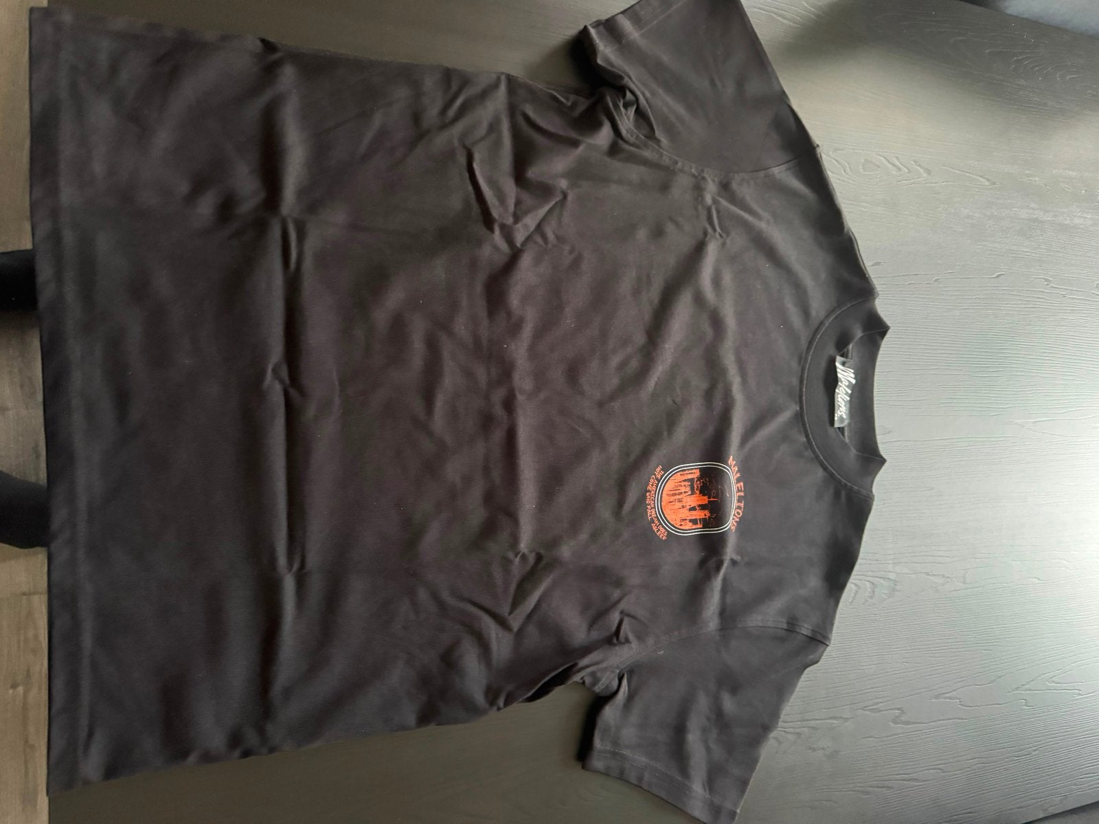 Malelions oversized T-Shirt maat XS, Ophalen, Zo goed als nieuw, Maat 46 (S) of kleiner, Zwart
