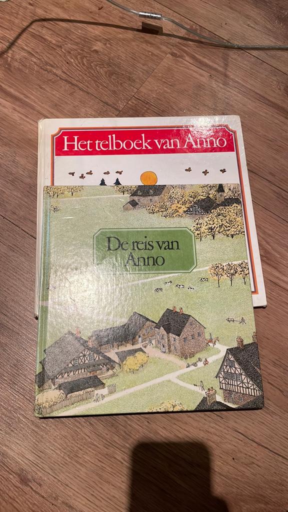 Vintage! Het telboek en het reisboek van Anno, Ophalen of Verzenden, Zo goed als nieuw, Natuur algemeen