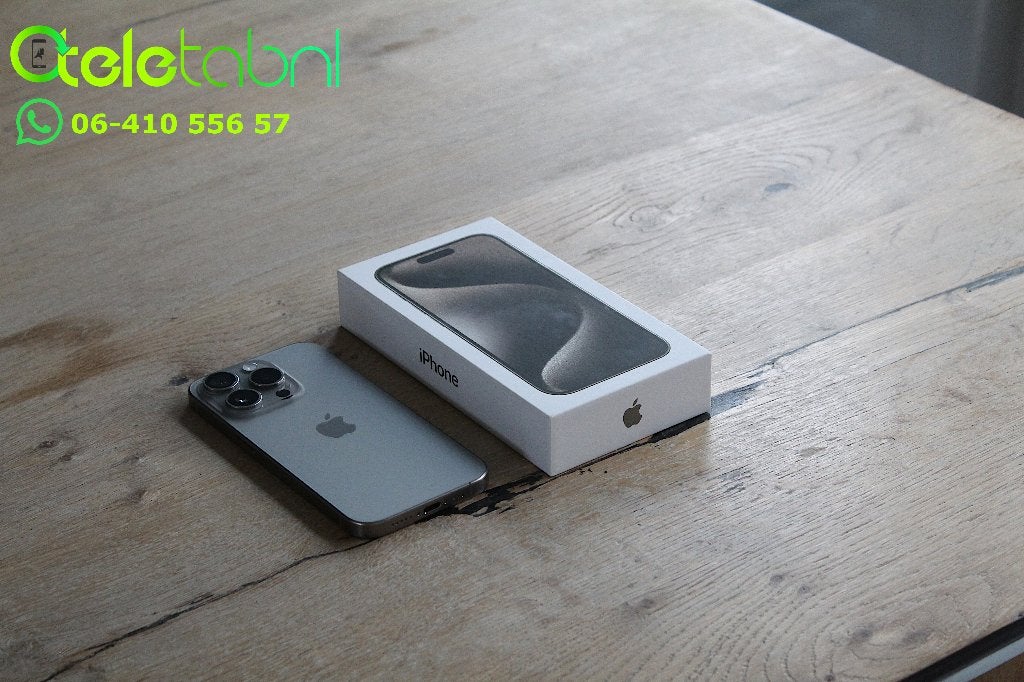 Apple iPhone 15 Pro - 256GB - Naturel Titanium | Zeer netjes, Telecommunicatie, Mobiele telefoons | Apple iPhone, 256 GB, Apple