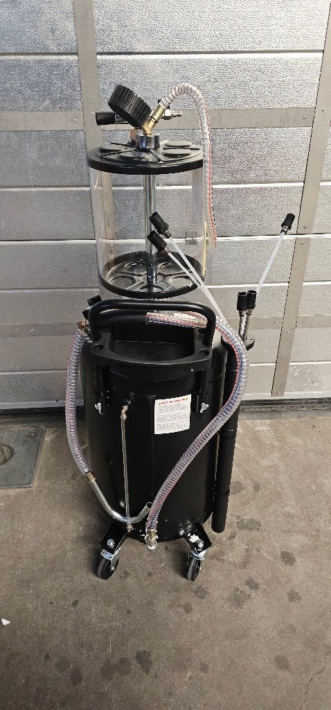 HBM 70 Liter Olie opvangsysteem, Olie Afzuiger, Olie Remover, Ophalen, Zo goed als nieuw