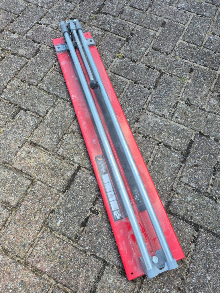Jokosit tegelsnijder 90cm - Gebruikt maar functioneel, Doe-het-zelf en Verbouw, Ophalen, Gebruikt