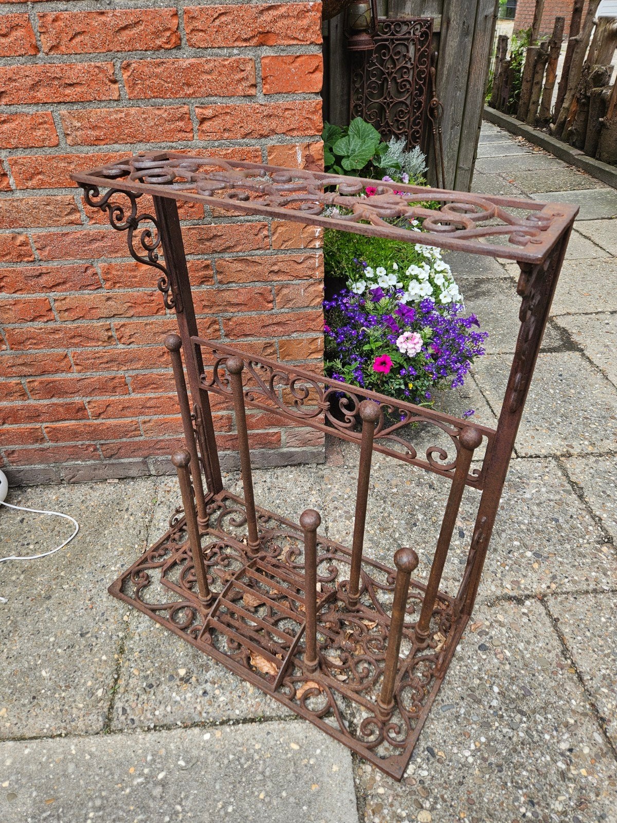 Schoenen/ laarzen rek gietijzer, Ophalen, Gebruikt