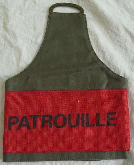 Armband / Schouderband / Armlet Patrouille, KL, 1980s.(Nr.5), Ophalen of Verzenden, Landmacht, Nederland, Kleding of Schoenen